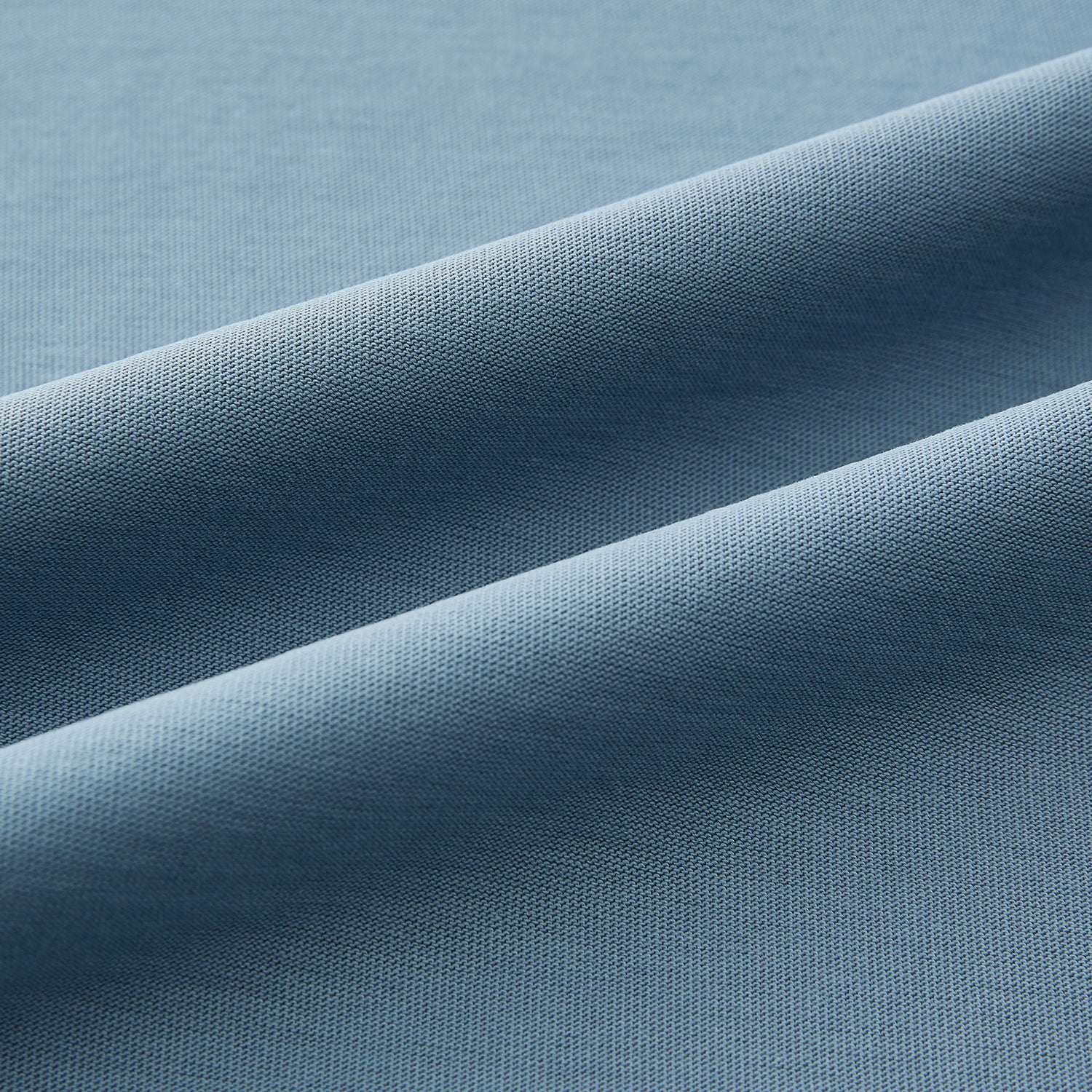 View 6 of product The Turnbull & Asser Pale Blue Short-Sleeve T-shirt features a crew neck and plain design, ideal for everyday wear. Shown flat on a white background.