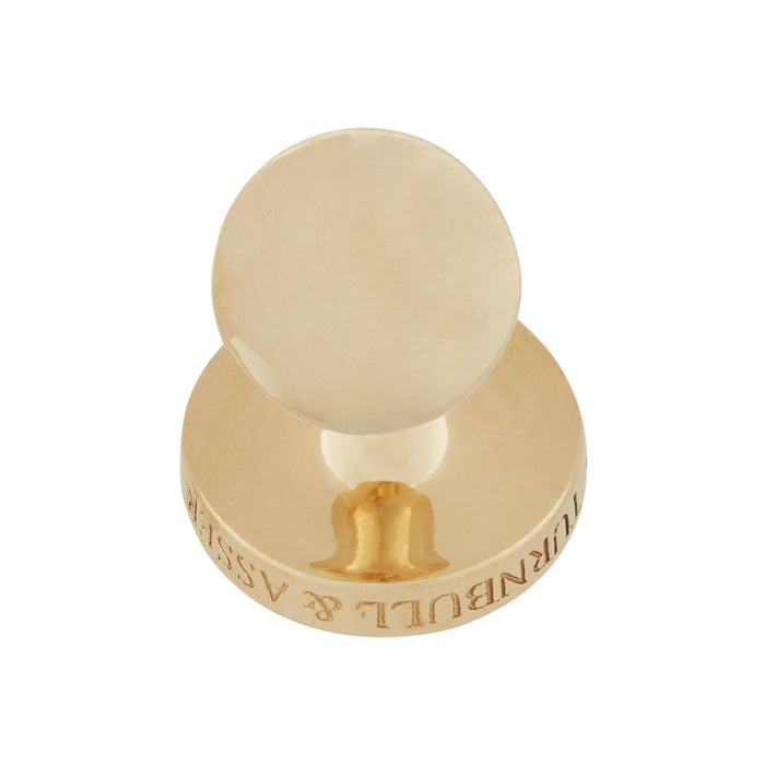 Gold and Navy Mother of Pearl Cufflinks Image 3