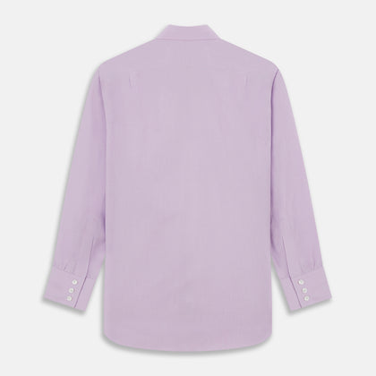 LILAC COTTON REGULAR FIT SHIRT Image 3