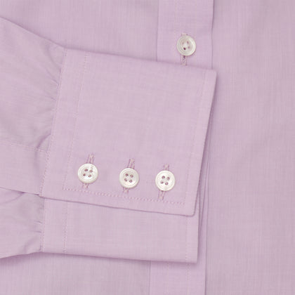 LILAC COTTON REGULAR FIT SHIRT Image 2