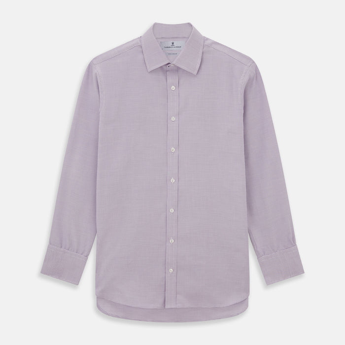 LILAC MULTI-CHECK COTTON REGULAR FIT SHIRT