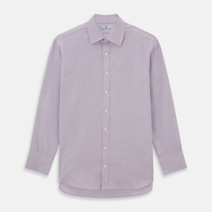 LILAC MULTI-CHECK COTTON REGULAR FIT SHIRT Image 4
