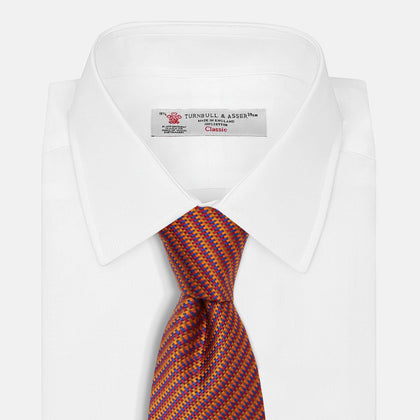 Die Another Day Stripe Silk Tie As Seen on James Bond Image 1