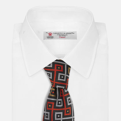 The World Is Not Enough Square Silk Tie As Seen on James Bond Image 2