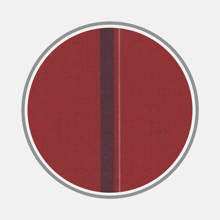 Wide Navy and Red Stripe Fabric