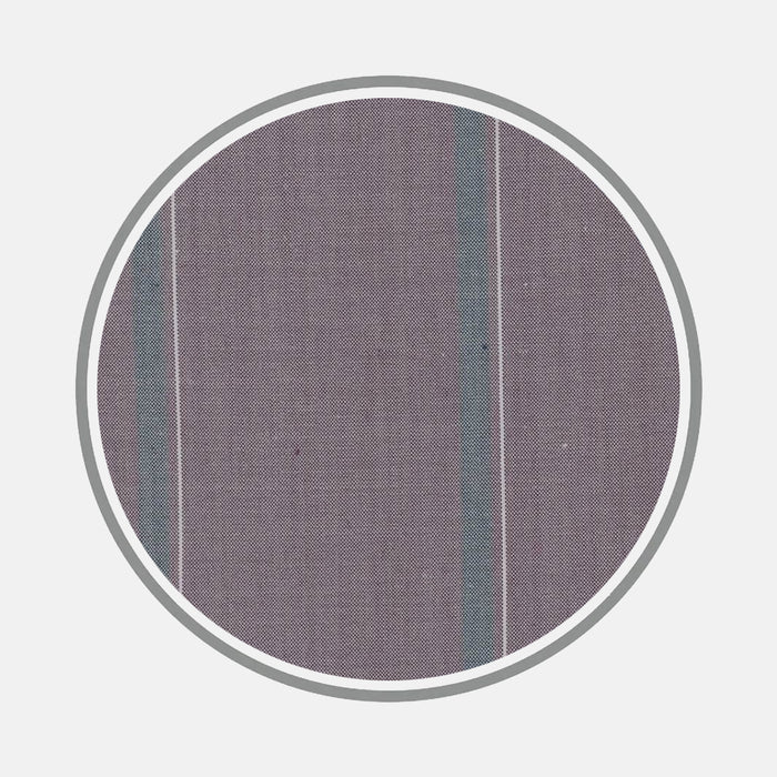 Navy and Faded Burgundy Stripe Fabric