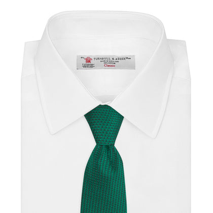 Green Lace Silk Tie Image 1
