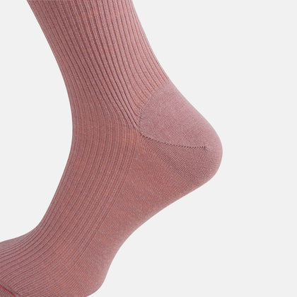 Rose Mid-Length Merino Socks Image 3