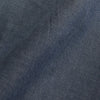 View 4 of product The Turnbull & Asser Plain Blue Oxford Weekend Fit Shirt features a Derby collar, 1-button cuffs, and a smart-casual look—perfect for weekends. Displayed flat on a white background.