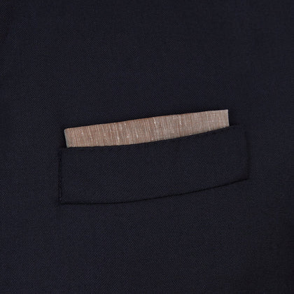 Burgundy Cotton-Blend Handkerchief Image 1