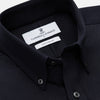 View 2 of product The Turnbull & Asser Navy Weekend Fit Hayne Shirt features a Dorset collar and 1-button cuffs, offering an elevated casual look as part of our Weekend Fit shirts collection.