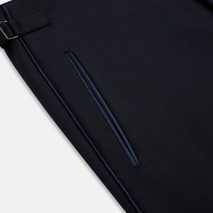 Casino Royale Midnight Blue Tuxedo Trousers in Wool Image 5