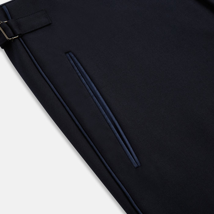 Casino Royale Midnight Blue Tuxedo Trousers in Wool Image 5