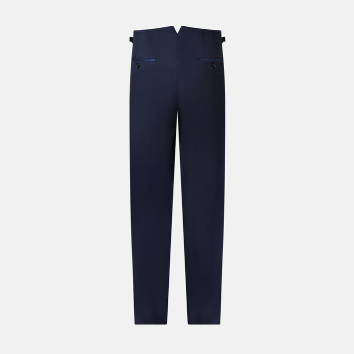 Casino Royale Midnight Blue Tuxedo Trousers in Wool Image 2