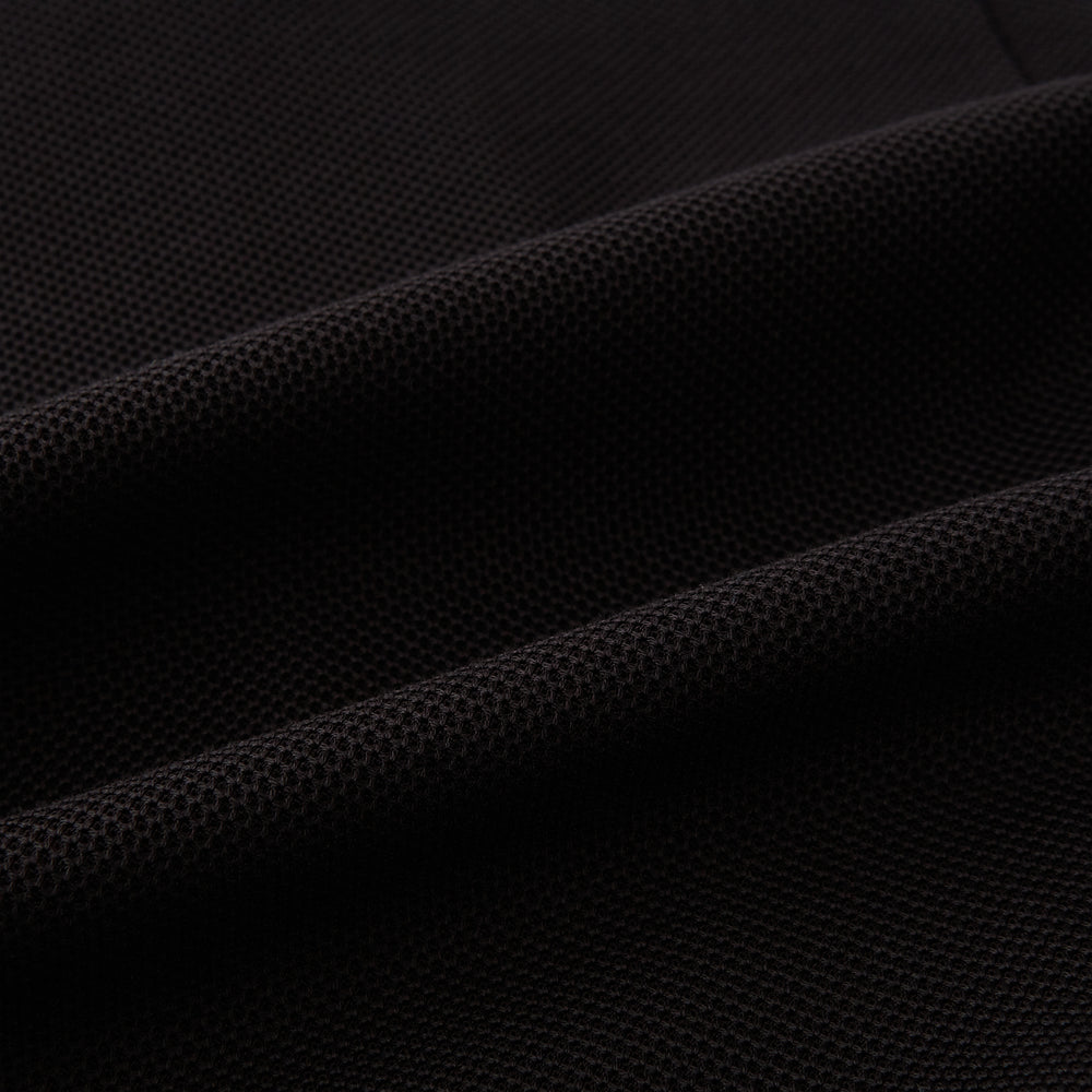 The Turnbull & Asser Dark Chocolate Knitted London Blazer features a notched lapel, two buttons, and two front pockets for versatile everyday wear. Shown against a plain white background.