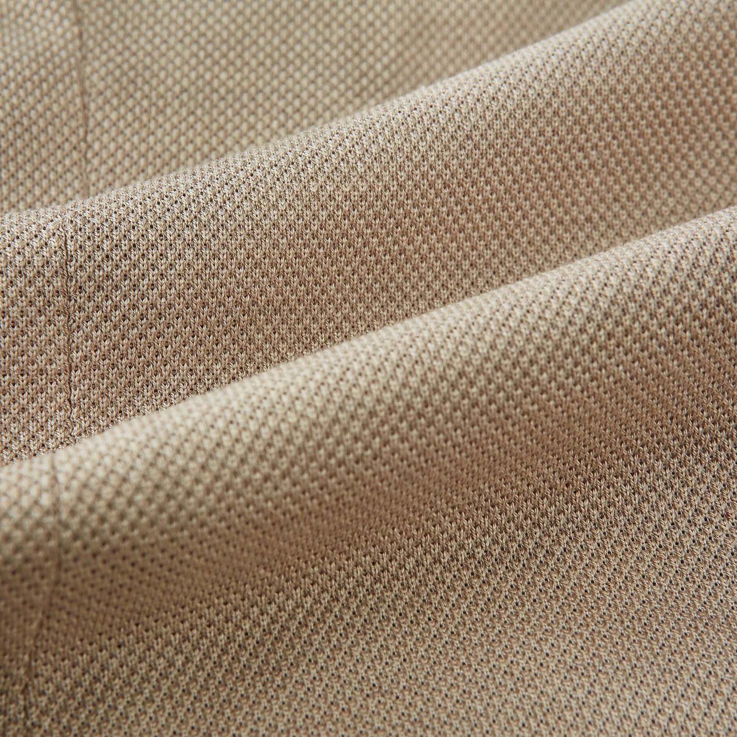 View 5 of product The Turnbull & Asser UK Sand Silk & Cotton Bath Blazer showcases Italian craftsmanship with notched lapels, two front buttons, large patch pockets, and a chest pocket, all set against a plain white background.