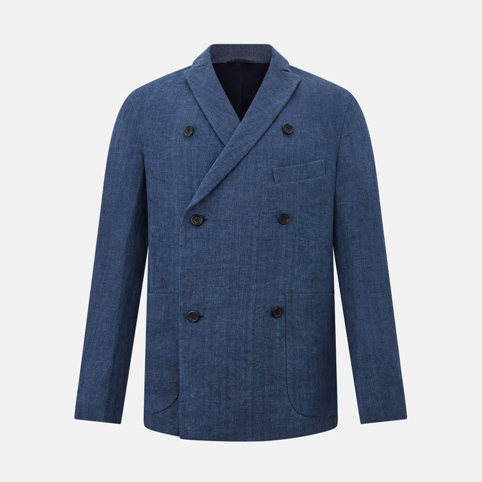 HENLEY DB SHIRT BLAZER DENIM
