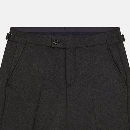 Charcoal Henry Trousers Image 1