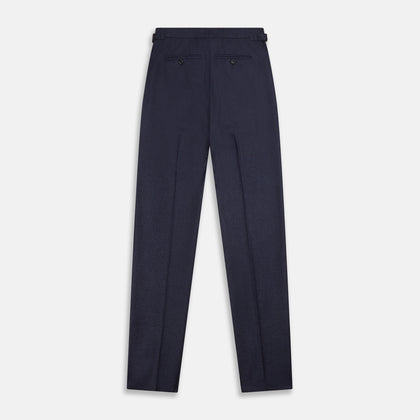 Dark Blue Henry Trousers Image 4