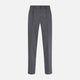 A pair of Turnbull & Asser Grey Rupert Trousers in tailored wool, with belt loops, button closure, and straight legs, displayed against a plain white background.