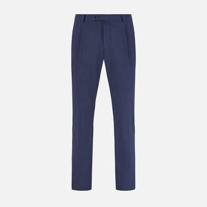 Navy George Trousers Image 6