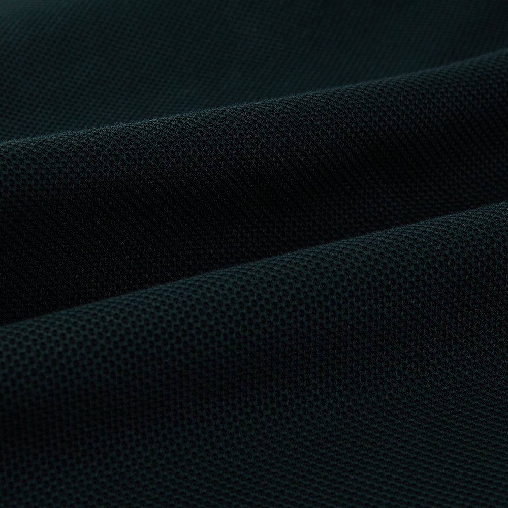 The Forest Green William Trousers by Turnbull & Asser UK are straight-leg, pleated trousers with belt loops and side pockets, displayed on a plain white background.