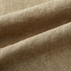 View 7 of product The Sand Linen Amberley Trousers by Turnbull & Asser UK are high-waisted, straight-leg, light brown herringbone linen trousers with belt loops, a front button, and zip closure, shown against a plain white background.