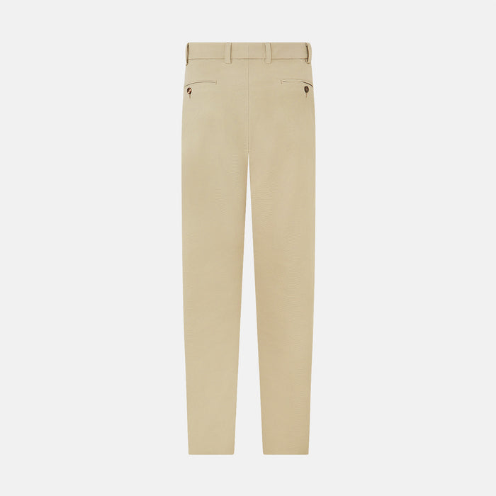 Extreme Leg Windsor Cotton Trouser Sand Image 2