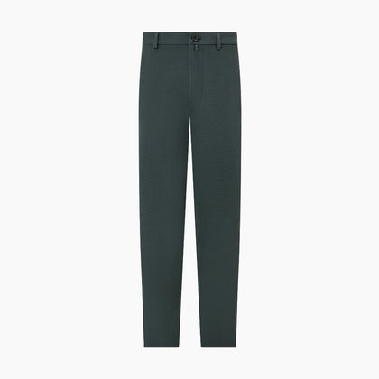Amberley Forest Green Trousers in Cotton