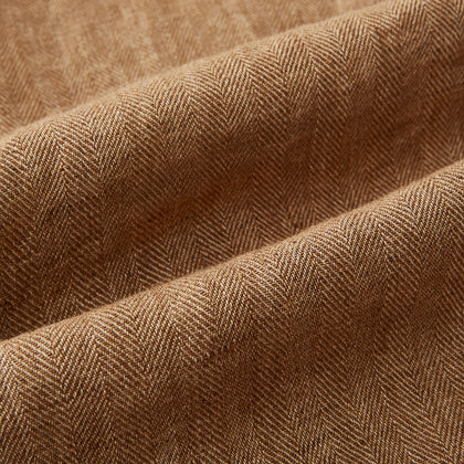 Camel Linen Amberley Trousers Image 6