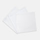Three Turnbull & Asser Plain White Cotton Handkerchiefs from the 3-pack are neatly folded and overlapping on a light gray background.