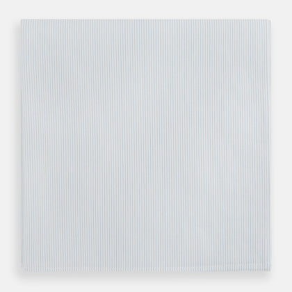 Blue Pencil Stripe Handkerchief