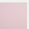 View 2 of product The Turnbull & Asser Pink Pencil Stripe Handkerchief, crafted from soft cotton, is neatly folded and displayed on a white background—a sophisticated formal accessory for any occasion.