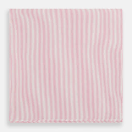 Pink Pencil Stripe Handkerchief