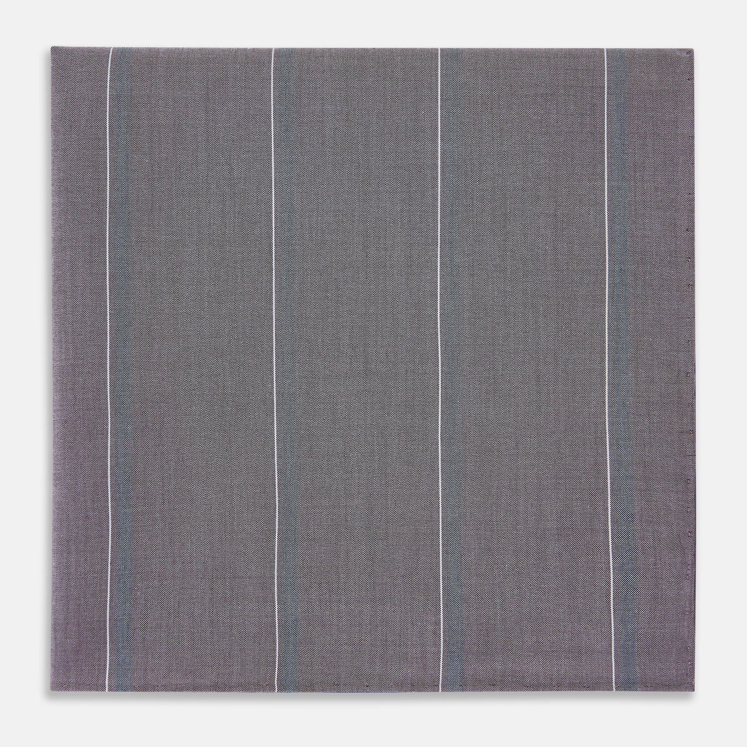 View 1 of product Porto Red Track Stripe Hand-Rolled Handkerchief