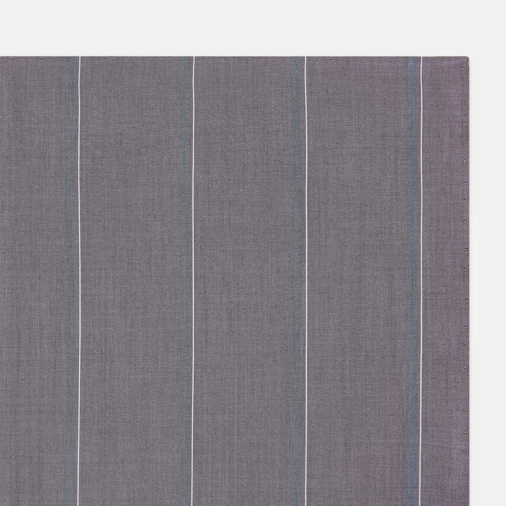 Porto Red Track Stripe Hand-Rolled Handkerchief
