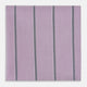 Antique Pink Track Stripe Hand-Rolled Handkerchief