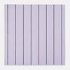 View 3 of product Lilac Track Stripe Hand-Rolled Handkerchief