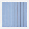 View 3 of product Sky Blue Track Stripe Hand-Rolled Handkerchief