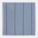 Steel Blue Track Stripe Hand-Rolled Handkerchief