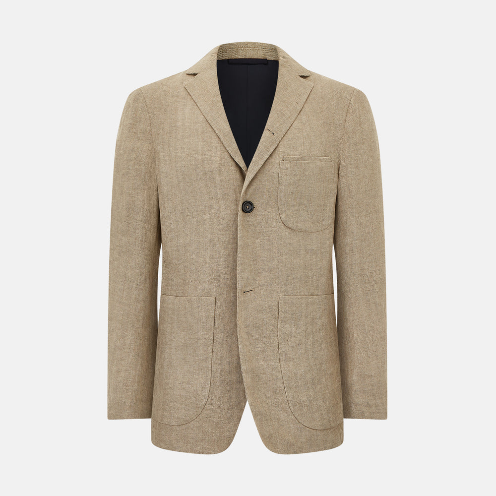 Sand Linen Amberley Blazer 60