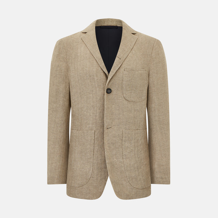 Sand Linen Amberley Blazer
