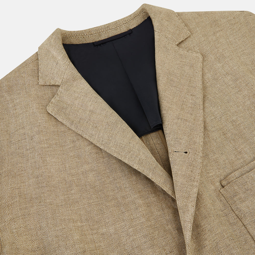 Sand Linen Amberley Blazer 60