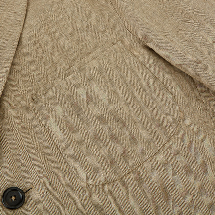 Sand Linen Amberley Blazer Image 4