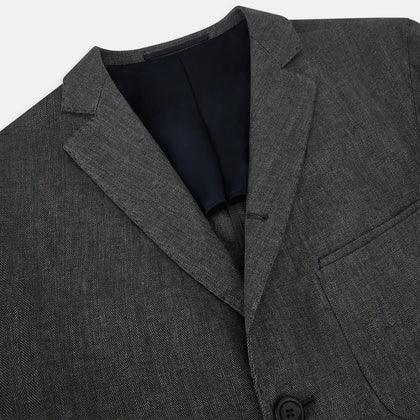 Ash Linen Amberley Blazer Image 1