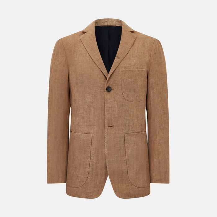 Camel Linen Amberley Blazer