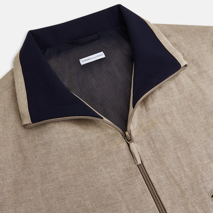 FAIRWAY GOLF JACKET SAND Image 1