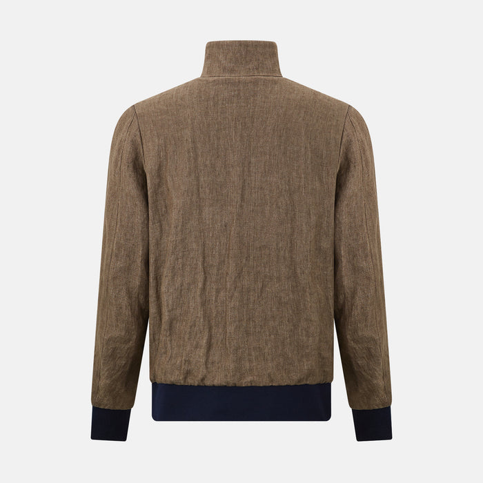 Fairway Pinecone Golf Jacket in Linen Image 2