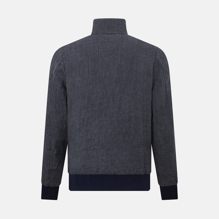 Fairway Ash Golf Jacket in Linen Image 2