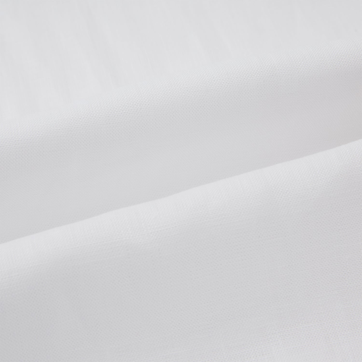 View 5 of product The Turnbull & Asser White Linen Nightshirt features long sleeves, a buttoned placket, single chest pocket, and relaxed fit—perfect for stylish sleepwear. Shown laid flat on a white background.